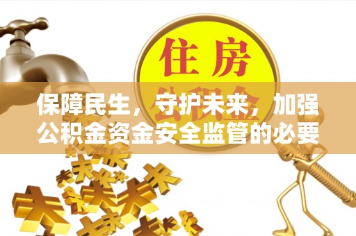 新昌保障民生，守护未来，加强公积金资金安全监管的必要性与实践