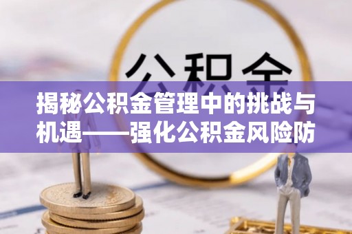 新昌揭秘公积金管理中的挑战与机遇——强化公积金风险防控的多维策略